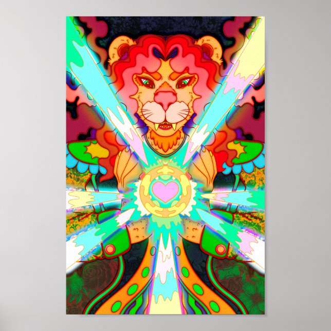 Magical Lion Poster (Vorne)
