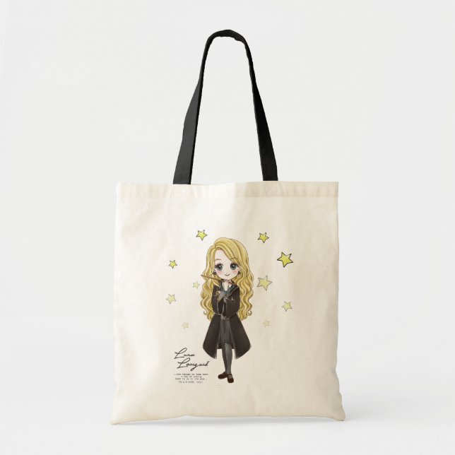 Magical Luna Lovegood Watercolor Tragetasche (Vorne)