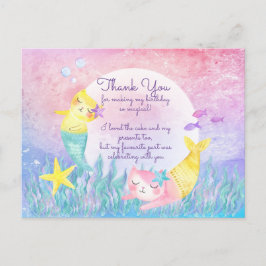 Magical Mercat Postcard Danke Karten