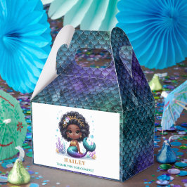 Magical Mermaid Birthday Danke Geschenkschachtel