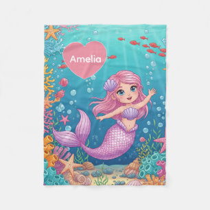 Magical Mermaid Blanket Fleecedecke