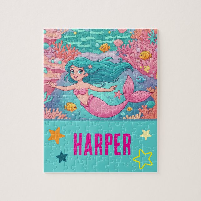Magical Mermaid Jigsaw Puzzle (Vertikal)