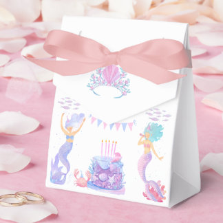 Magical Mermaid Under the Sea Kids Birthday Geschenkschachtel