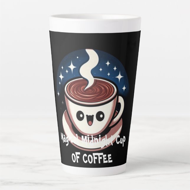 Magical Midnight Cup Of Coffee  Milchtasse (Vorderseite)