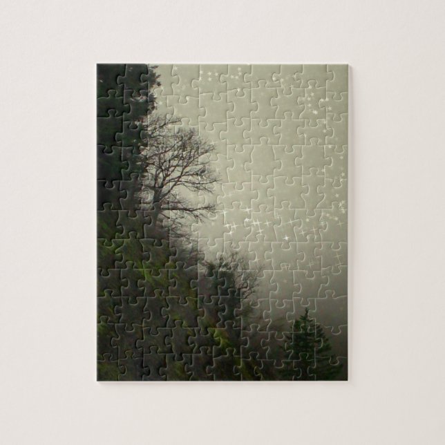 Magical Mist Forest Hill Puzzle (Vertikal)