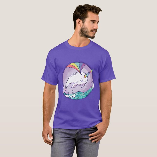 Magical Narwhal T-Shirt (Vorne ganz)