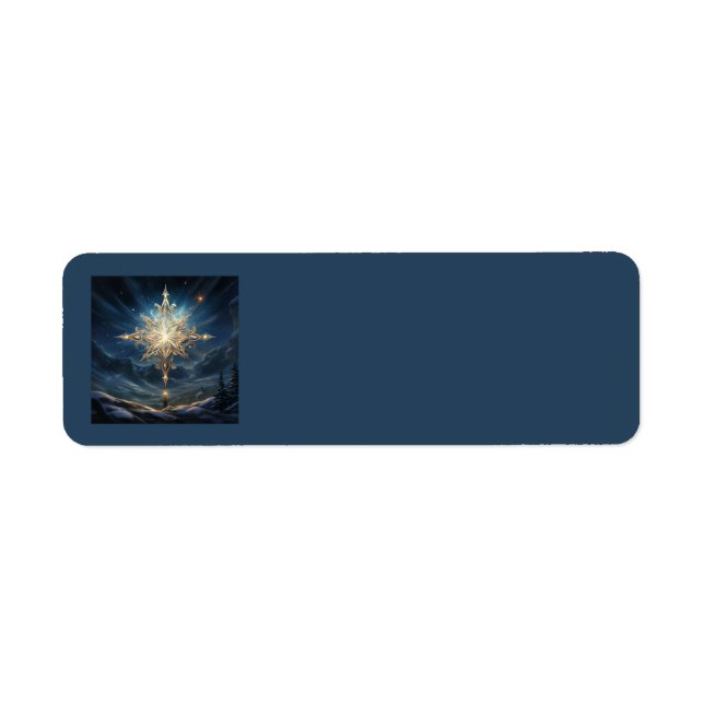 Magical North Star Address Labels (Vorne)