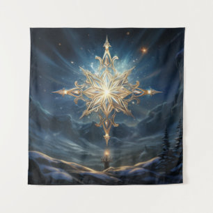 Magical North Star Tapestry Wandteppich