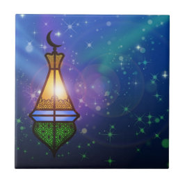 Magical Oriental Lantern - Keramik Tile Fliese