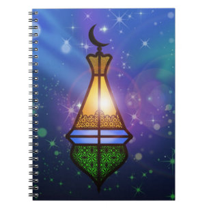 Magical Oriental Lantern - Notebook Notizblock