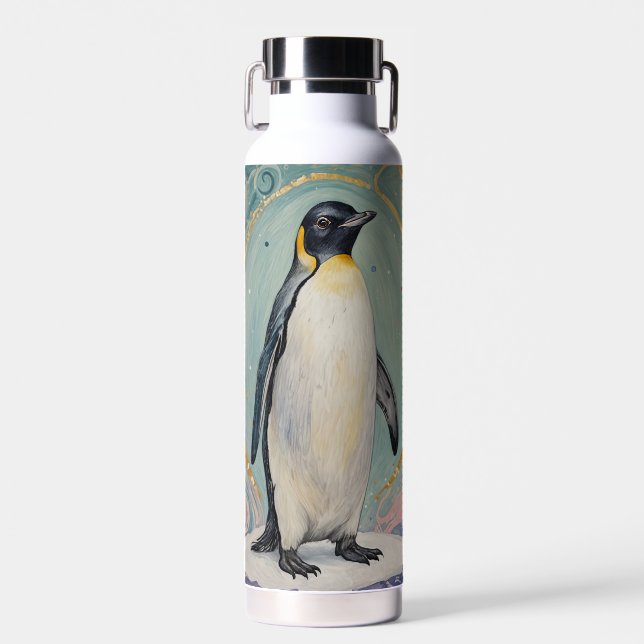Magical Pastel Penguin Trinkflasche (Vorne)