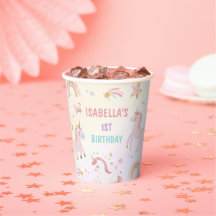 Magical Pastel Unicorn Rainbow Birthday Party
