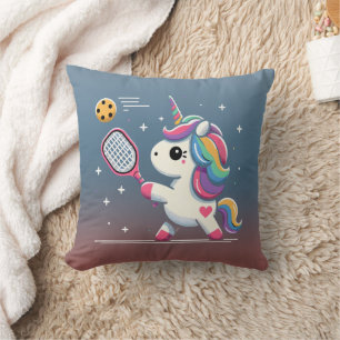 Magical Pickleball Unicorn - Funny Fantasy Player Kissen