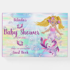Magical Rainbow Baby Mermaids Gästebuch