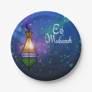 Magical Ramadan Lantern - Papierplatte Pappteller