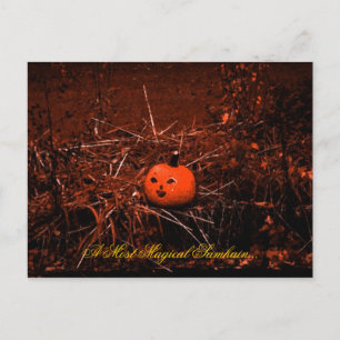 Magical Samhain Postcard Postkarte