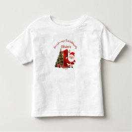 Magical Santa Birthday Design for Kids Kleinkind T-shirt
