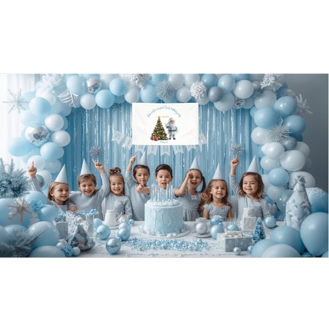 Magical Santa Birthday Invitation Banner (Von Creator hochgeladen)