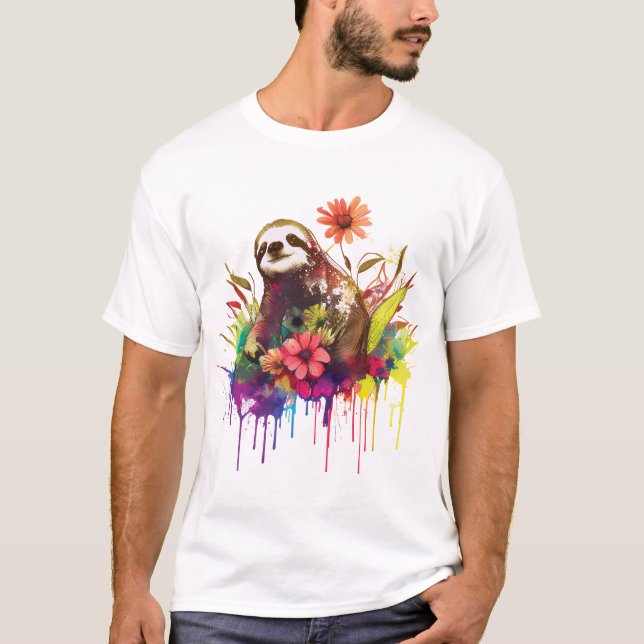 Magical Sloth T-Shirt (Vorderseite)