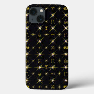 Magical Symbos Pattern iPhone 13 Hülle