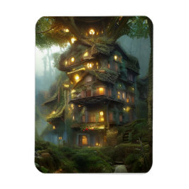 Magical Treehouse Colony Magnet