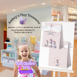 Magical Unicorn Baby Shower Fevor Box Geschenkschachtel