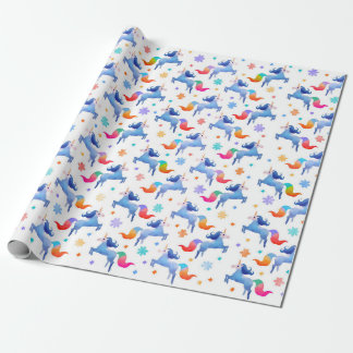 Magical Unicorn Colorful Geschenkpapier