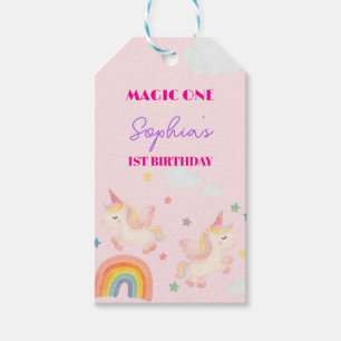 Magical Unicorn Dreamland Einladung Geschenkanhänger