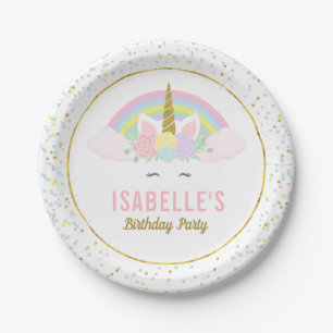Magical Unicorn Geburtstagsparty Teller