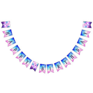 Magical Unicorn Geburtstagsparty Wimpelkette