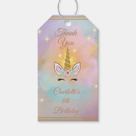 Magical Unicorn Girl's Birthday Geschenkanhänger