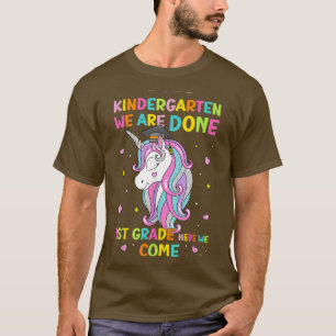 Magical Unicorn Kindergarten Abschluss 1. Klasse T-Shirt