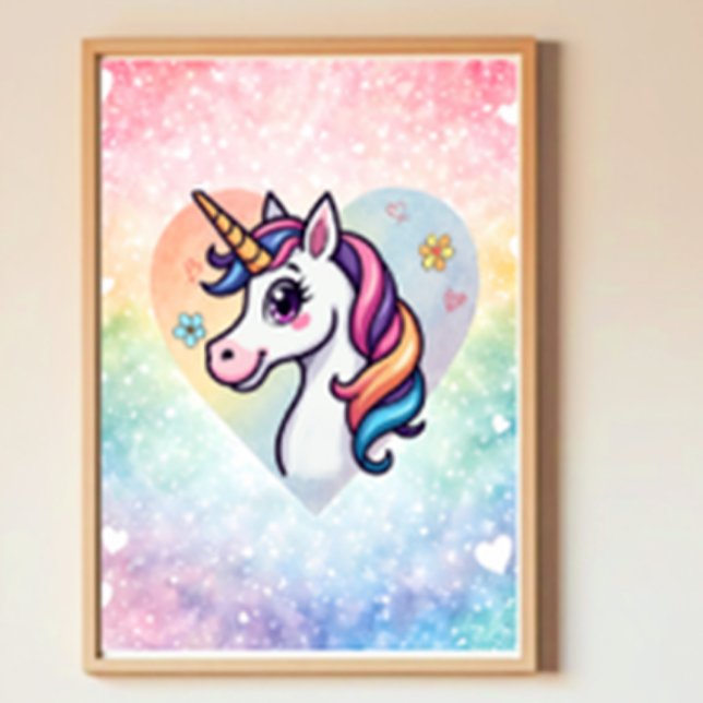Magical Unicorn Kinderzimmer Poster (Von Creator hochgeladen)