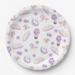 Magical Unicorn Party Box Pappteller