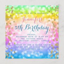 Magical Unicorn Rainbow Baby Kindergeburtstag Part