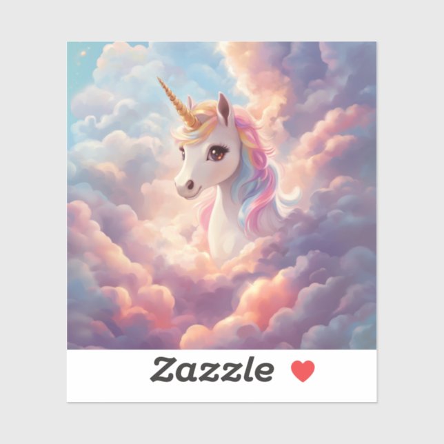 Magical Unicorn Sticker (Blatt)