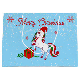 Magical Unicorn Weihnachten Große Geschenktüte