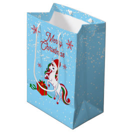 Magical Unicorn Weihnachten Mittlere Geschenktüte
