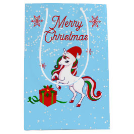 Magical Unicorn Weihnachten Mittlere Geschenktüte