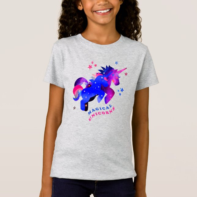 Magical Unicorns T - Shirt (Vorderseite)