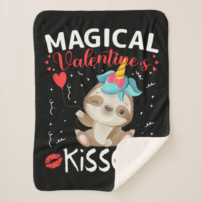 Magical Valentine's Kisses Sherpadecke (Vorderseite)