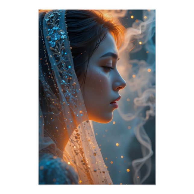 Magical Veil Portrait Poster (Vorderseite)