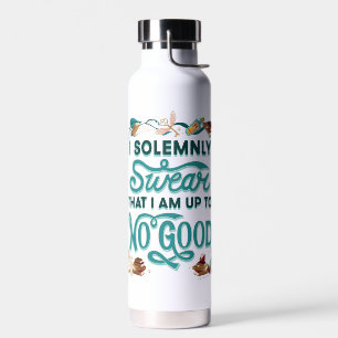 Magical Watercolor "I feierlich Swear" Trinkflasche