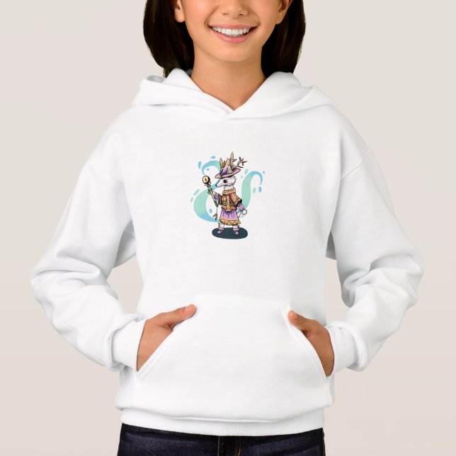 Magical wolf,  hoodie (Vorderseite)