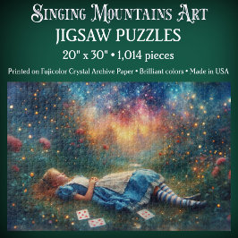 Magical Wonderland Sleeping Alice Puzzle