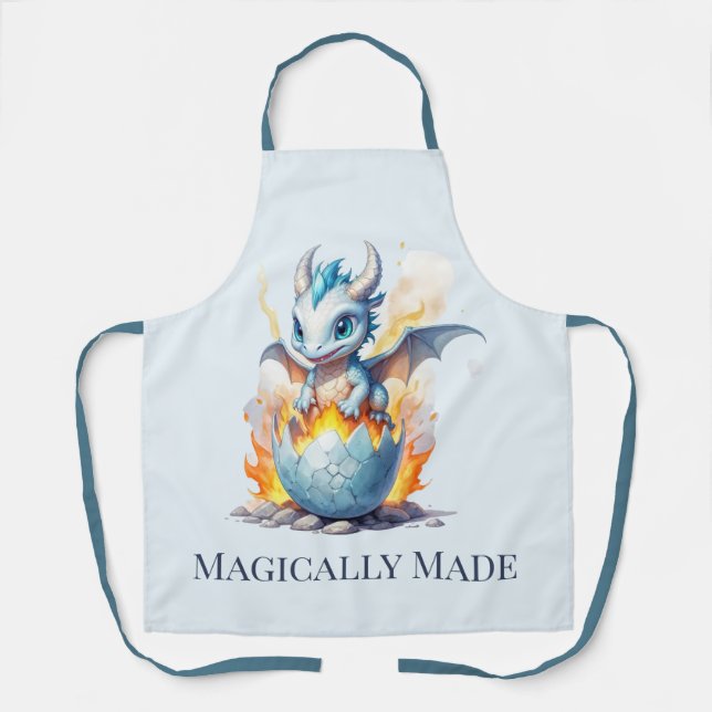 Magically Made Frostfire Hatchling Cooking  Schürze (Vorderseite)