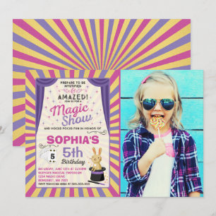 Magician Birthday Einladung Magic Show Party