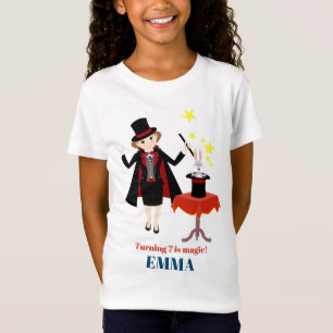 Magician Boy Show Geburtstagsparty T-Shirt