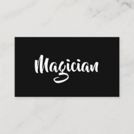 Magician Business Card Visitenkarte