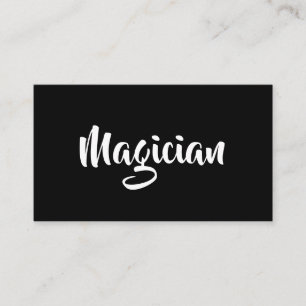 Magician Business Card Visitenkarte